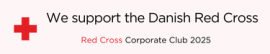 We support the Danish Red Cross - Red Cross Corporate Club 2025